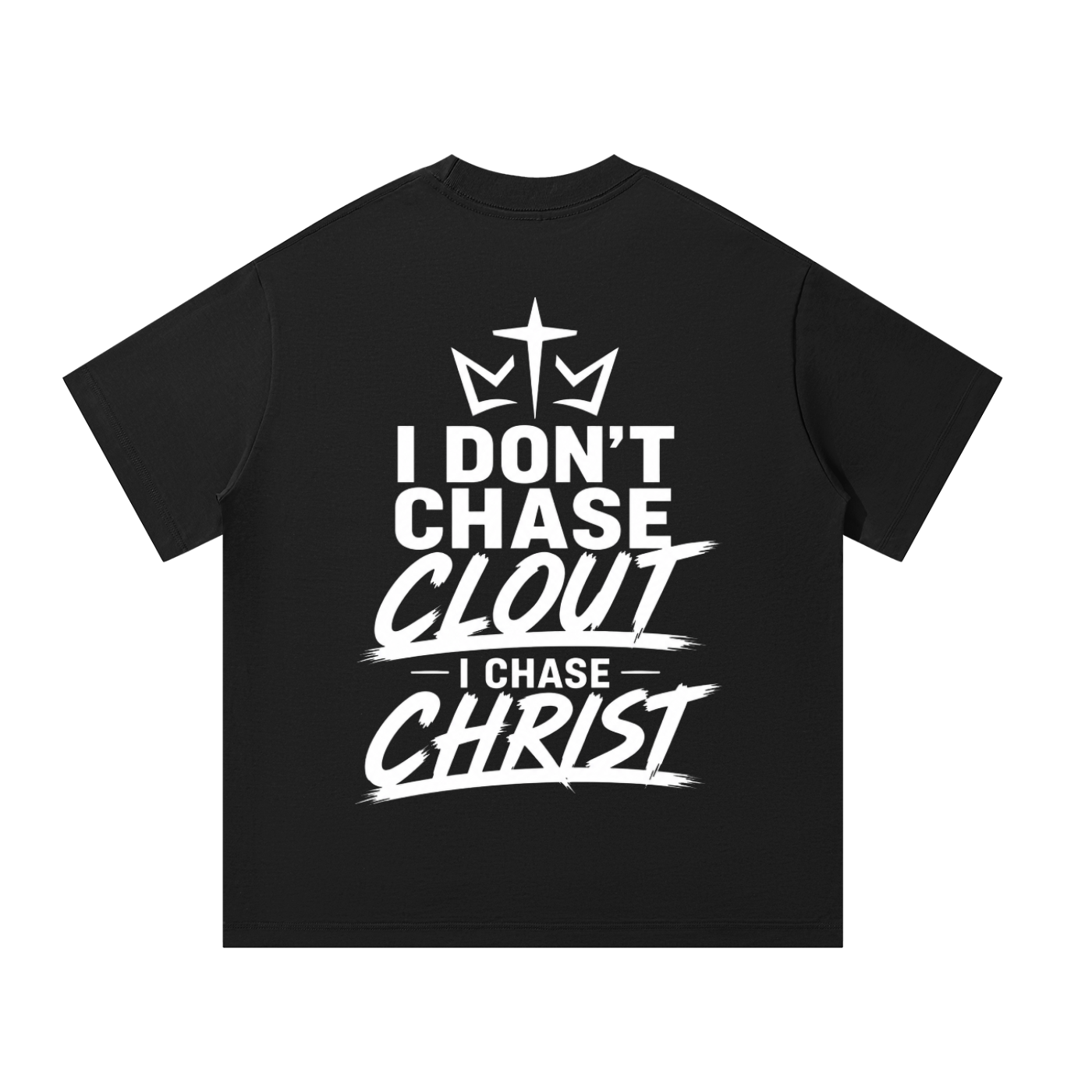 Christ Over Clout Oversized T-Shirt
