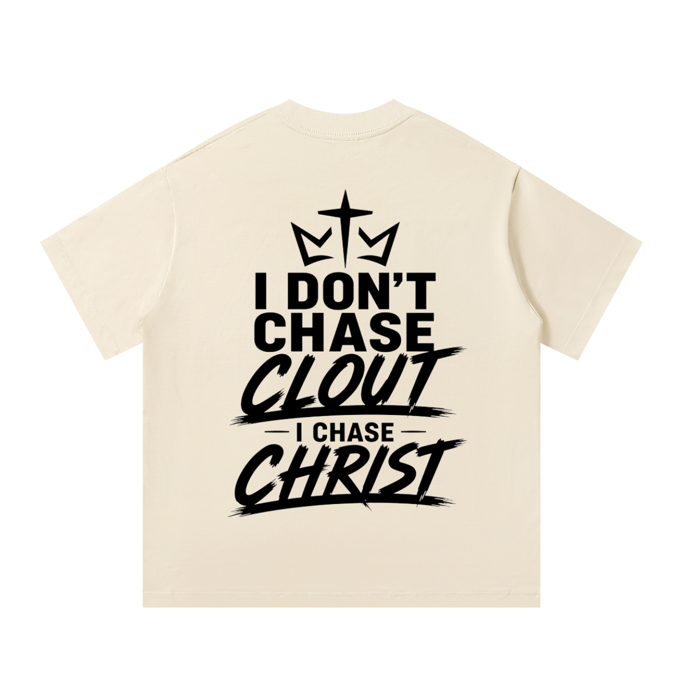 Christ Over Clout Oversized T-Shirt