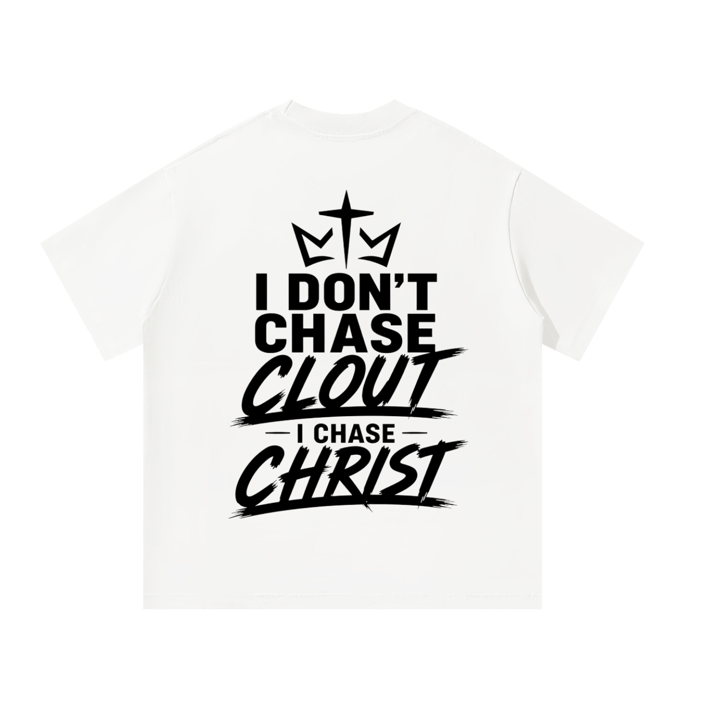 Christ Over Clout Oversized T-Shirt